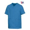 Blouse Médicale Femme et Homme, Bleu azur