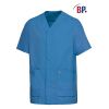 Blouse Médicale Femme et Homme, Bleu azur