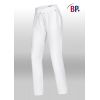 Pantalon médical Blanc femme Stretch Taille élastiquée