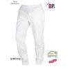 Pantalon Blanc Super Confort Homme, Stretch, Taille élastiquée