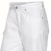 Jean Blanc Cargo Femme et Homme, 5 Poches