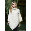 Poncho Irlandais, Couleur Ecru