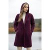 Magnifique Manteau Irlandais à Capuche, Couleur Pourpre