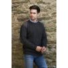 Pull Homme Irlandais, Couleur Charbon