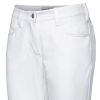 Pantalon Jean Blanc pour femme 5 poches