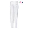 Jean 5 poches Blanc Femme, Tissu Bi-Stretch, Liberté de Mouvement