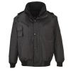 Blouson Bomber 3-en-1, Noir