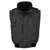 Blouson Noir Manches Amovibles