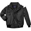 Blouson Bomber 3-en-1, Noire, Manches Amovibles