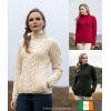 Cardigan Irlandais Femme, Belle Coupe à la Taille Pour une Silhouette Flatteuse