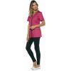 Tunique Femme Stretch, Couleur Fuchsia et noir