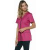 Blouse Femme Stretch, Couleur Fuchsia et noir