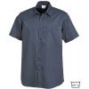 Chemise Homme, Manches Courtes, Très Confortable, Gris Foncé