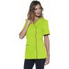 Blouse Femme Stretch, Coupe Asymétrique, Couleur Anis