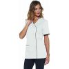 Blouse Femme Stretch, Coupe Asymétrique, Blanc