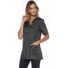 Blouse Femme, Boutons Pressions, Anthracite