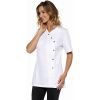 Blouse de Travail Femme Boutons pression inox, Blanc