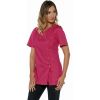 Blouse de Travail Femme Boutons pression inox, Fuchsia