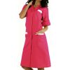 Blouse Femme Manches Longues Transformables, Fuchsia