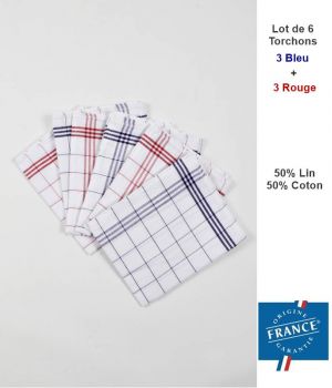 Lot De 5 Torchons De Cuisine Absorbants 100% Coton, À Chevrons, 50 X 70 Cm,  Bleu Sarcelle - Idéal Pour Bar Et Cuisine[H278] - Cdiscount Maison