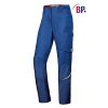 Pantalon de Travail Femme BP, Coupe Seyante, Bleu roi