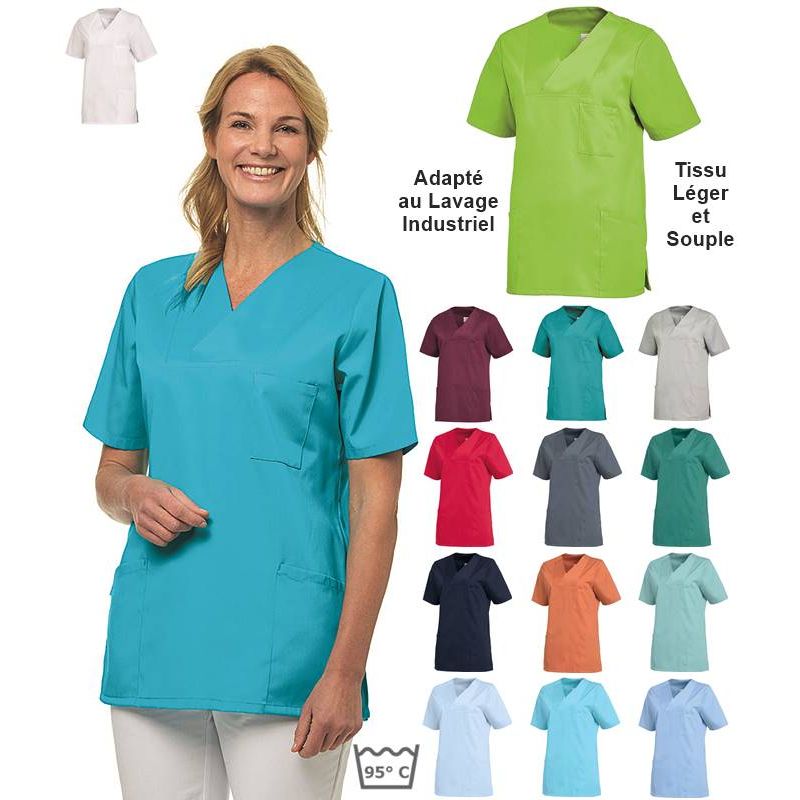 2023 Blouse Médicale Femme,Blouse de Travail Femme Blouse de