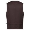 Gilet Barman, Dos, Marron