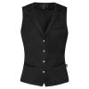 Gilet de Service et Hôtellerie Femme, Noir