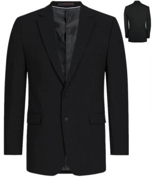 Veste Homme Premium Noire, Confort, Tailles 48, 52.