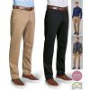 Pantalon Chino Homme, Coupe Ajustée, Ceinture Extensible