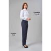 Pantalon Femme, Coupe Slim et Chemisier Blanc Franca