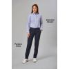 Pantalon Femme, Coupe Slim, avec Chemisier Mirabel