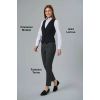 Chemisier Femme Blanc, Gilet Larissa, Pantalon Torino