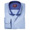 Chemise Homme, Manches Longues, Coupe Ajustée, Bleu ciel