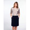 Blouse Femme Satin, Taupe