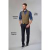 Gilet Homme Vert à carreaux, Pantalon Pegasus, Chemise Jasper