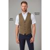 Gilet Homme Vert à carreaux et Chemise Tucson