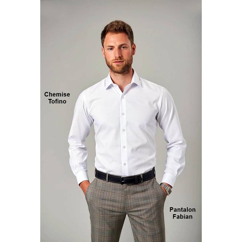 Pantalon Homme, Coupe SlimFit, Beau Design, Confortable et Habillé