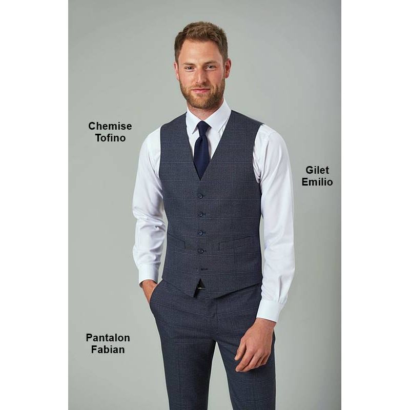 Pantalon Homme, Coupe SlimFit, Beau Design, Confortable et Habillé