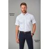 Chemise Homme, Manches Courtes, Blanche avec Pantalon Miami