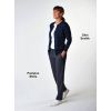 Gilet Cardigan Femme Marine avec Pantalon Stella