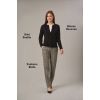 Gilet Cardigan Femme Noir avec Pantalon Stella et Blouse Ravenna