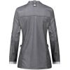 Veste de Cuisine Femme, Look Denim Gris, Dos