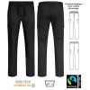 Pantalon Battle Homme Noir, Ceinture élastique avec lien sous coulisse