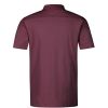 Polo Homme, Manches courtes, Dos, Bordeaux