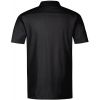 Polo Homme, Manches courtes, Dos, Noir