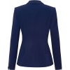 Veste Femme Premium, Elégante et Confortable, Dos, Bleu Italien