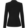 Veste Femme Premium, Elégante et Confortable, Dos, Noir