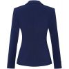Veste Femme Premium, Elégante et Confortable, Dos, Bleu Italien