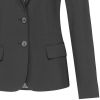 Veste Femme Premium, 2 boutons, Anthracite